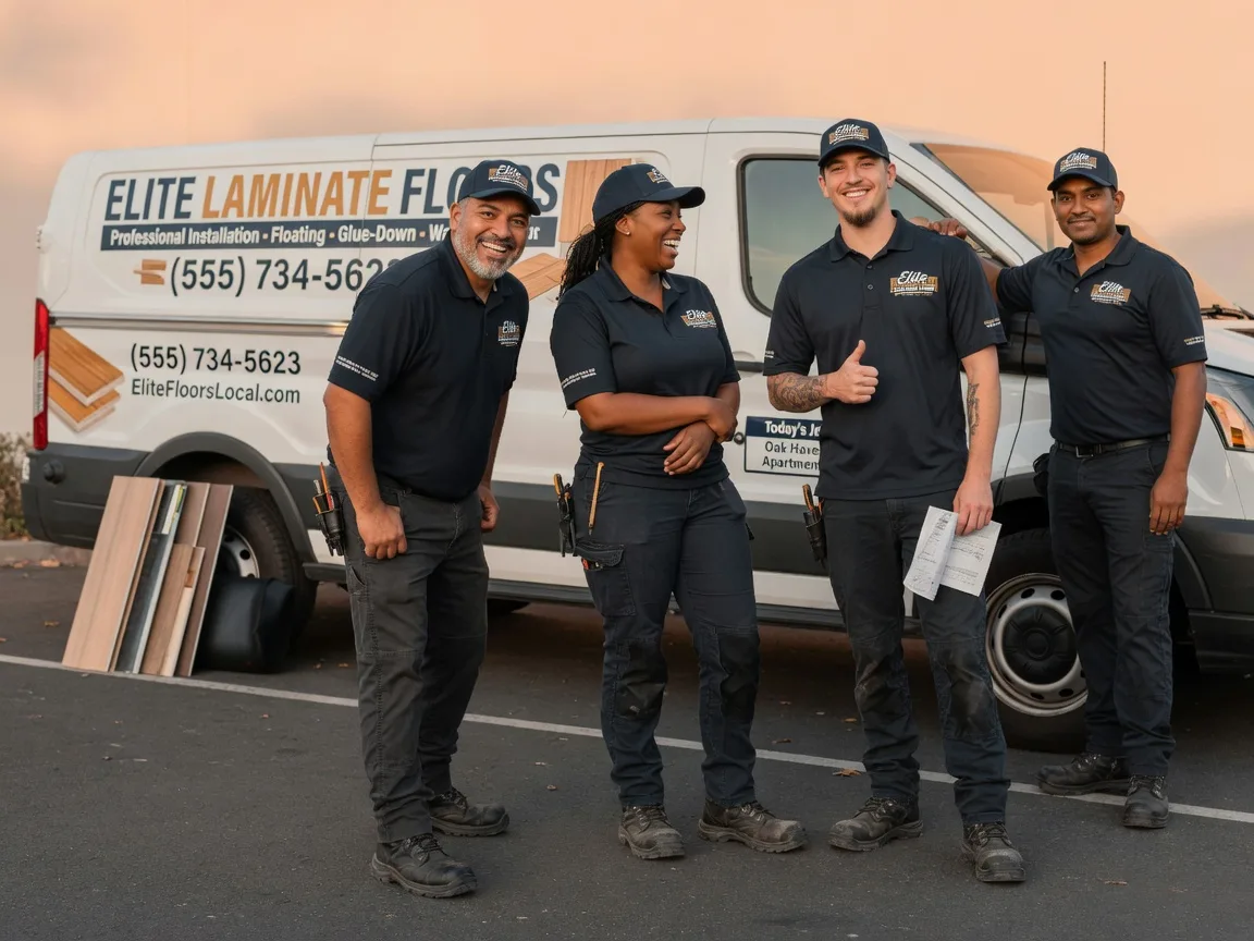 Laminate flooring installation company in Rogers, OH